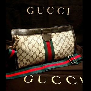 Gucci vintage crossbody clutch Bag